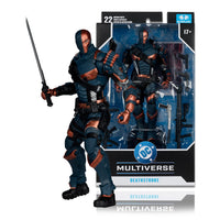 DC Multiverse- “Batman: Arkham Origins” Deathstroke 7” Poseable Action Figure [New/Sealed]
