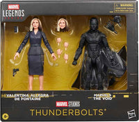 Hasbro- Marvel Legends Series “Thunderbolts*” Valentina Allegra De Fontaine & Marvel’s The Void 6” Poseable Action Figure 2-Pack [New/Sealed]
