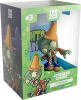 YouTooz- “Plants Vs. Zombies” Conehead Zombie Vinyl Figure [New]
