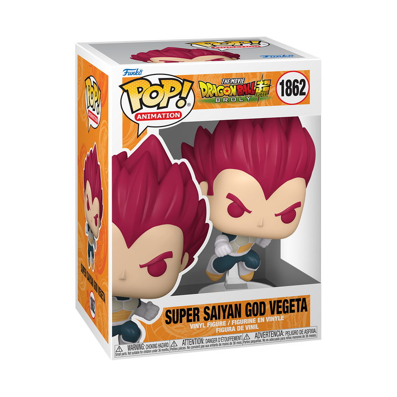 Funko Pop!- “Dragon Ball Super The Movie: Broly” SSG Vegeta #1862