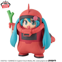 Bandai Namco- Banpresto “Gundam X Hatsune Miku“ Zaku Costume Miku (Red Ver.) (Gundam 45th Anniversary Special Project) Figure/Statue [New/Sealed]
