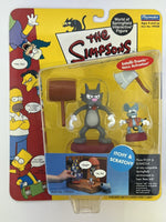 Playmates- “The Simpsons” Itchy & Scratchy World of Springfield Interactive Figure/Statue (New/Sealed)
