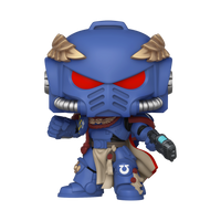 Funko Pop! Games- “Total War Warhammer 40,000” Adeptis Astartes Ultramarines Captain Vinyl Figure #1288
