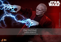 Hot Toys- “Star Wars” Palpatine (Darth Sidious) Movie Masterpiece MMS805 1/6th Scale Collectible Figure By Sideshow [New/Sealed]
