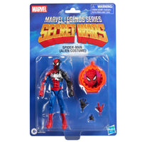 Marvel Legends Series- Marvel’s “Secret Wars” Spider-Man (Alien Costume) 6” Poseable Action Figure [New/Sealed]
