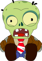 YouTooz- “Plants Vs. Zombies” Zombie 9” Plush Toy [New w/ Tag]o
