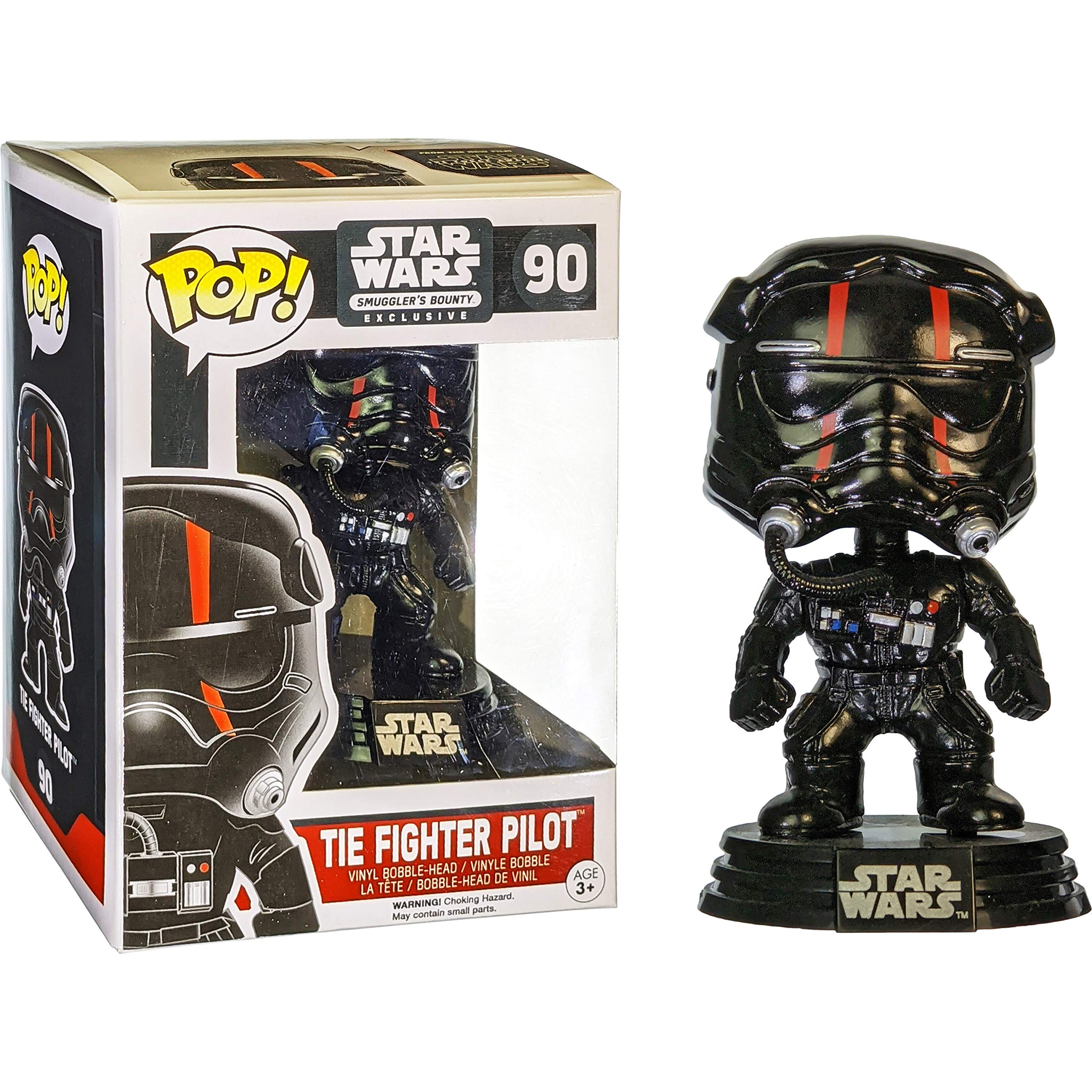 Funko Pop! Tie Fighter Pilot (Elite squadron markings) #90 Funko Pop! Tie Fighter Pilot (Elite squadron markings) #90