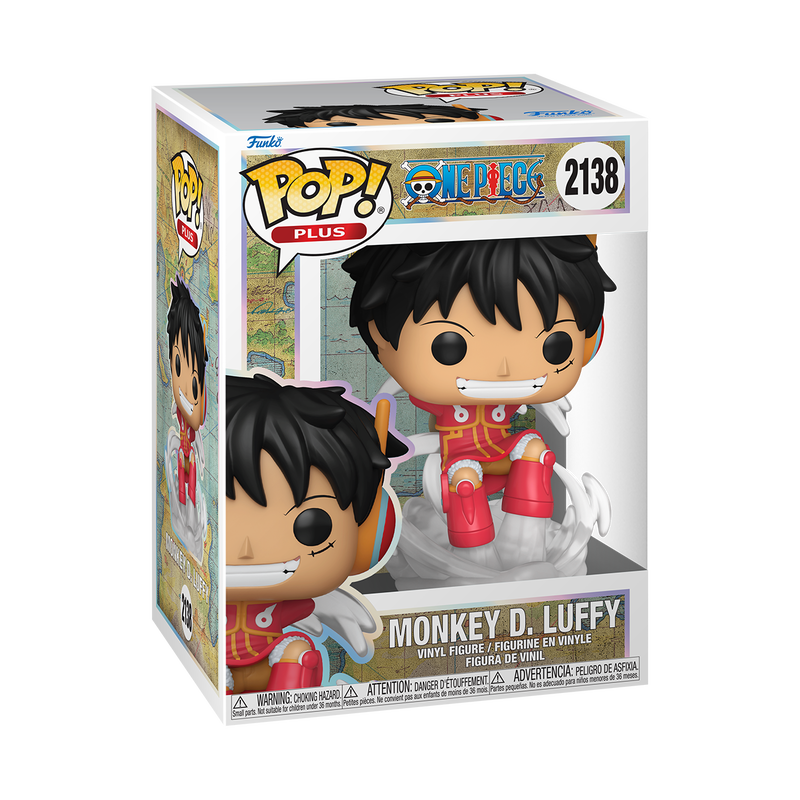 Funko Pop! Plus- “One Piece” Monkey D. Luffy (Egghead Island Arc) #2138