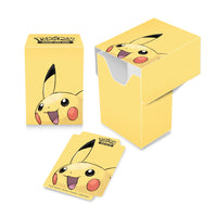 POKEMON TCG- OFFICIAL ULTRA PRO FULL-VIEW DECK BOX (PIKACHU) [NEW/SEALED]
