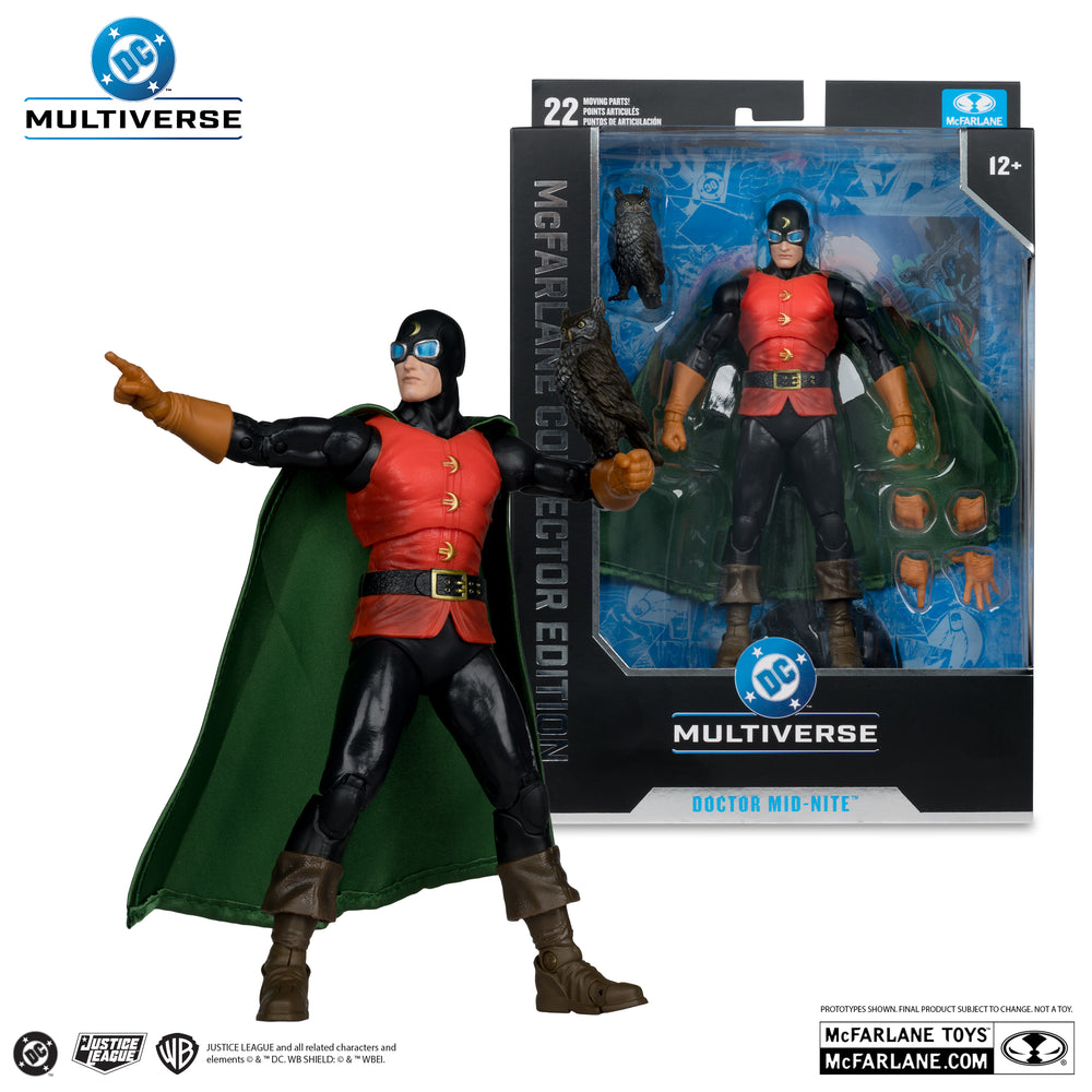 DC Multiverse- Doctor Mid-Nite “Doctor Mid-Nite” McFarlane Collector Edition Figure (New)