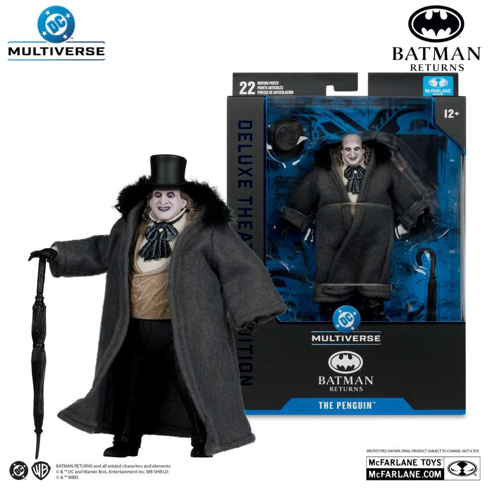 DC Multiverse- The Penguin “Batman Returns” Deluxe Theatrical Edition Figure (New)
