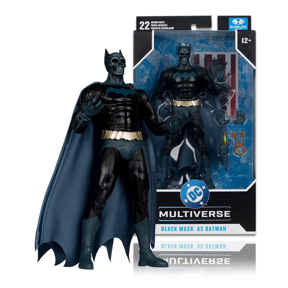 DC Multiverse- Black Mask as Batman “Beneath the Mask” Figure (New)