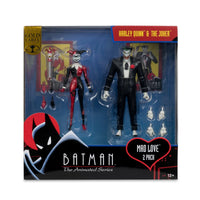 DC Multiverse- Harley Quinn & The Joker “Batman The Animated Series” Mad Love 2-Pack Figure (New)
