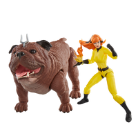Hasbro- Marvel Legends “Inhumans” Marvel’s Crystal & Lockjaw 6” Poseable Action Figure 2-Pack [New/Sealed]
