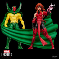 Hasbro- Marvel Legends “Avengers: Earth’s Mightiest Heroes” Vision & Scarlet Witch 6” Poseable Action Figure 2-Pack [New/Sealed]
