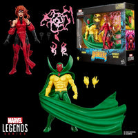 Hasbro- Marvel Legends “Avengers: Earth’s Mightiest Heroes” Vision & Scarlet Witch 6” Poseable Action Figure 2-Pack [New/Sealed]
