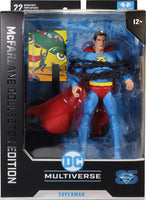 DC Multiverse- McFarlane Vault Collection “Superman: Action Comics” Superman (Action Comics #1) 7” Poseable Action Figure [New/Sealed]
