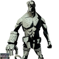 Boss Fight Studios/Dark Horse Comics- “Hellboy” Hellboy (Black & White Entertainment Earth Exclusive Limited Edition) Poseable Premium Action Figure [New/Sealed]
