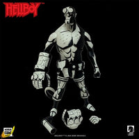Boss Fight Studios/Dark Horse Comics- “Hellboy” Hellboy (Black & White Entertainment Earth Exclusive Limited Edition) Poseable Premium Action Figure [New/Sealed]
