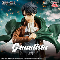 Bandai Namco- Banpresto “Attack on Titan” Levi Ackerman Grandista Figure/Statue (New)
