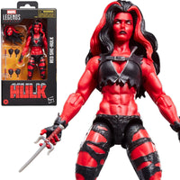 Marvel Legends- Marvel’s “Hulk” Red She-Hulk 6” Poseable Action Figure (New/Sealed)
