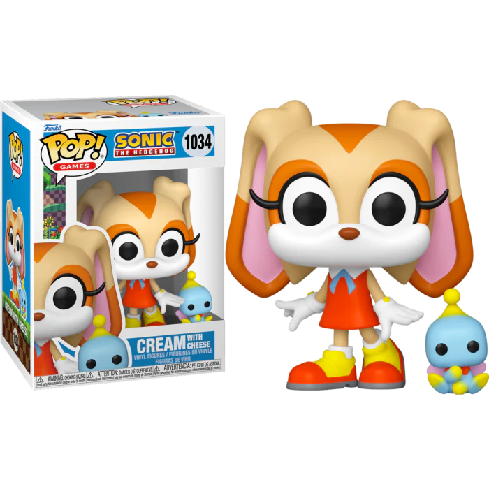 Funko Pop! Cream with Cheese #1034 “Sonic the Hedgehog”