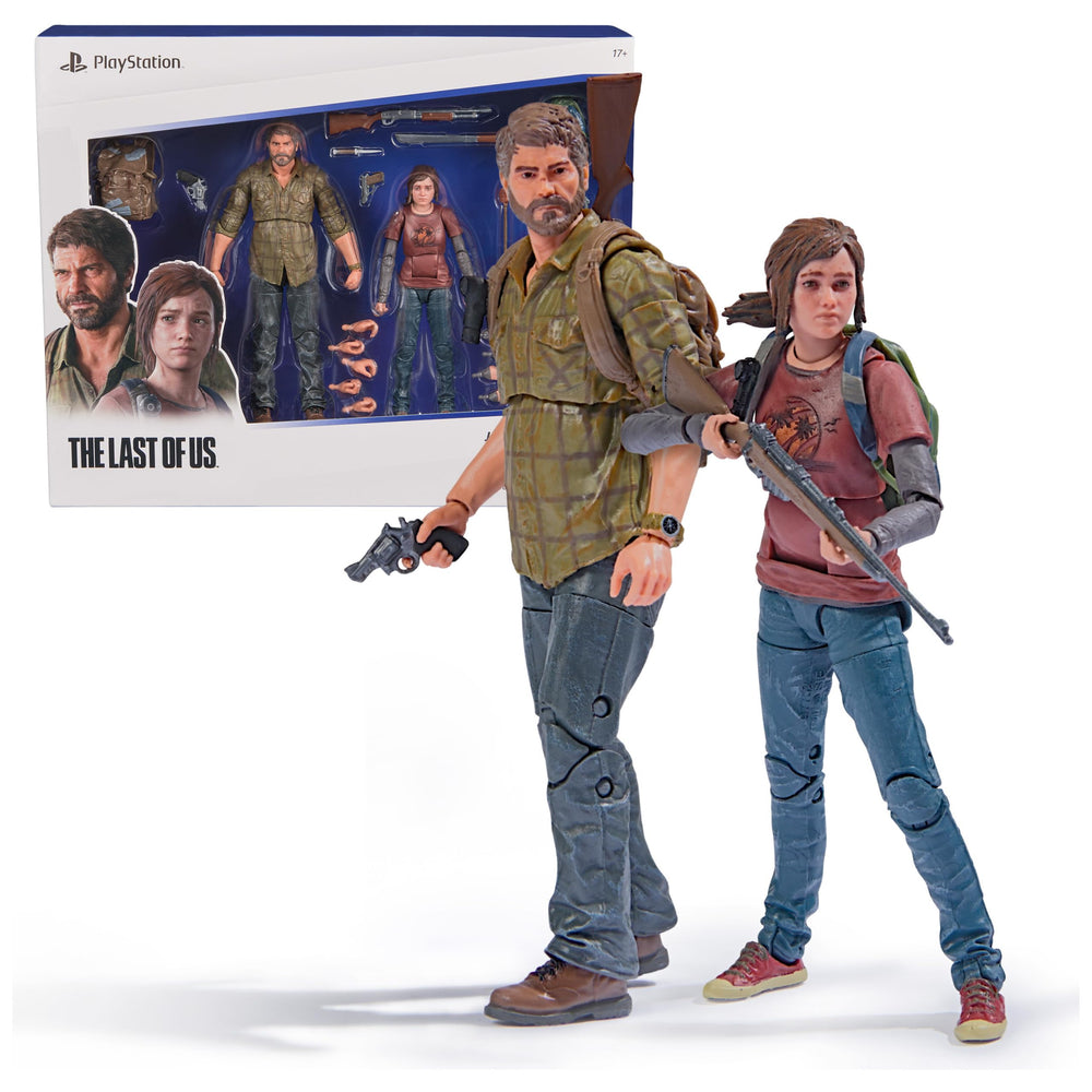 PlayStation The Last of Us Joel & Ellie figure 2 pack