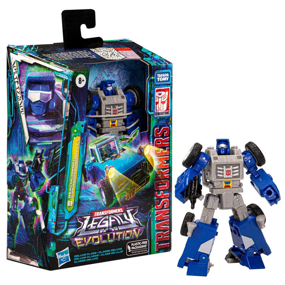 Transformers: Legacy Evolution- Deluxe Class Beachcomber & Paradise Parakeet Figure (New)