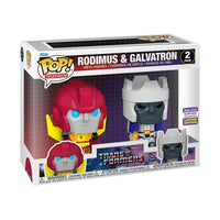 Funko POP!- Rodimus & Galvatron (2023 Summer Convention Exclusive) Vinyl Figure [2-Pack]
