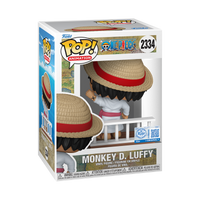 Funko Pop!- “One Piece” Monkey D. Luffy (Going Merry) [Entertainment Earth/Funko Shop Exclusive] Vinyl Figure #2334
