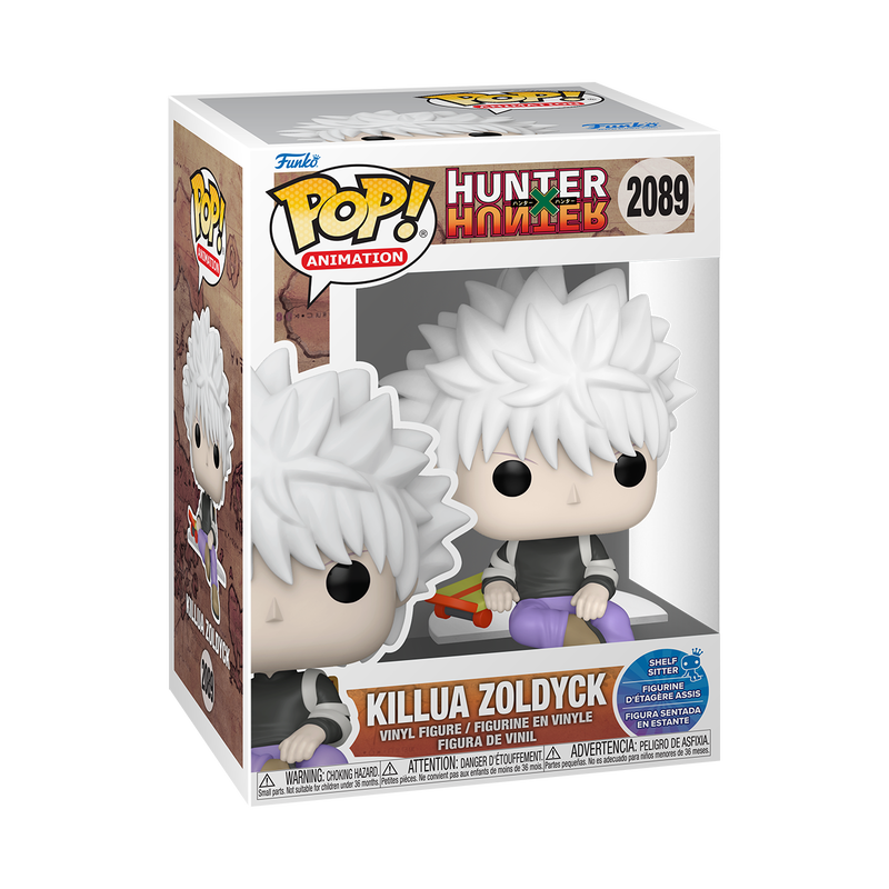 Funko Pop!- Killua Zoldyck (Shelf Sitter) #2089 “Hunter X Hunter”