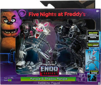 Jazwares- “Five Night’s At Freddy’s 2” Mangle & Shadow Mangle (Endo Series) Action Figure (Glow-in-the-Dark Eyes) [New/Sealed]
