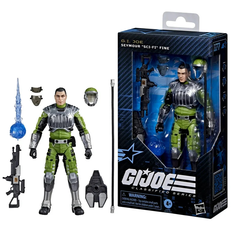 G.I. Joe- Seymour “Sci-Fi” Fine (Classified Series) Figure