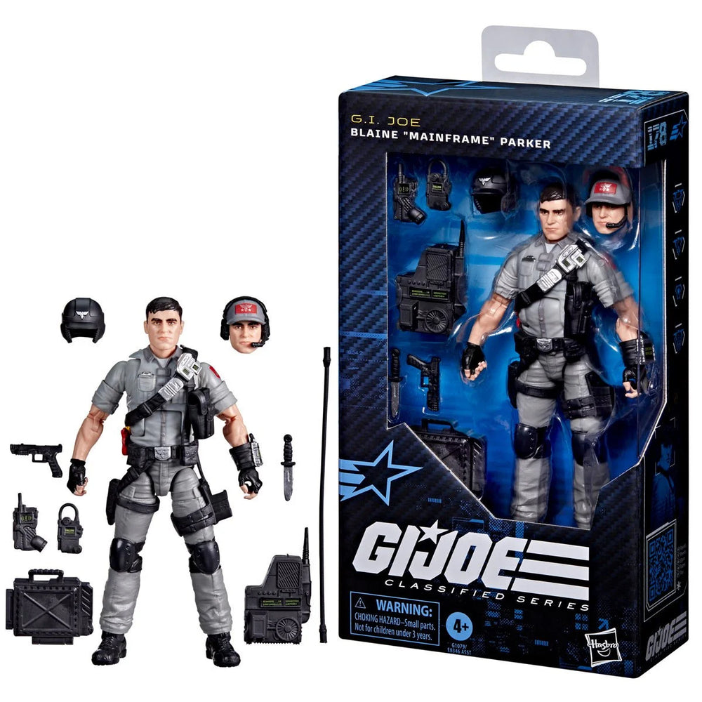 G.I. Joe- Blaine “Mainframe” Parker (Classified Series) Figure