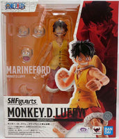 S.H. Figuarts- “One Piece” Monkey D. Luffy (Marineford) Poseable Action Figure [New/Sealed]
