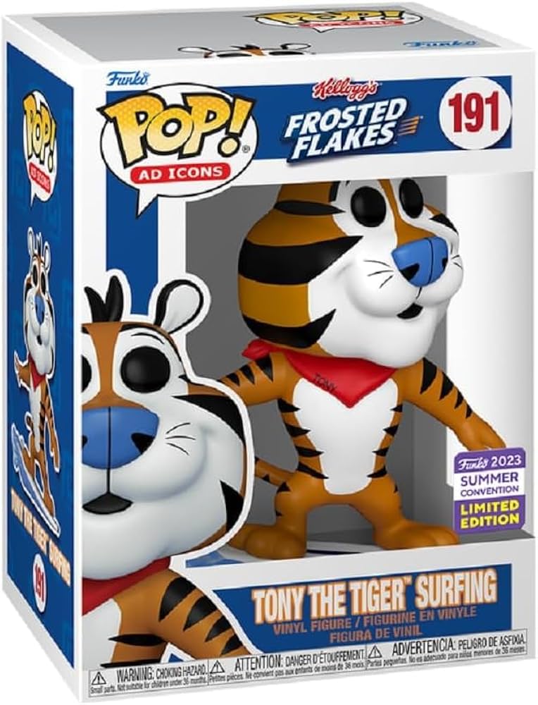 Funko Pop! Tony the Tiger Surfing #191 “Frosted Flakes”