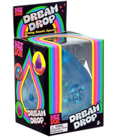 Needoh- 100% Authentic Needoh “Dream Drop” Blue Glitter Dream Drop (w/ Splash Display Stand) Stress Relief/Fidget Toy [New/Sealed]
