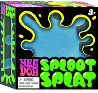 Needoh- 100% Authentic Needoh “Sploot Splat” Blue Sploot Splat Stress Relief/Fidget Toy [New/Sealed]
