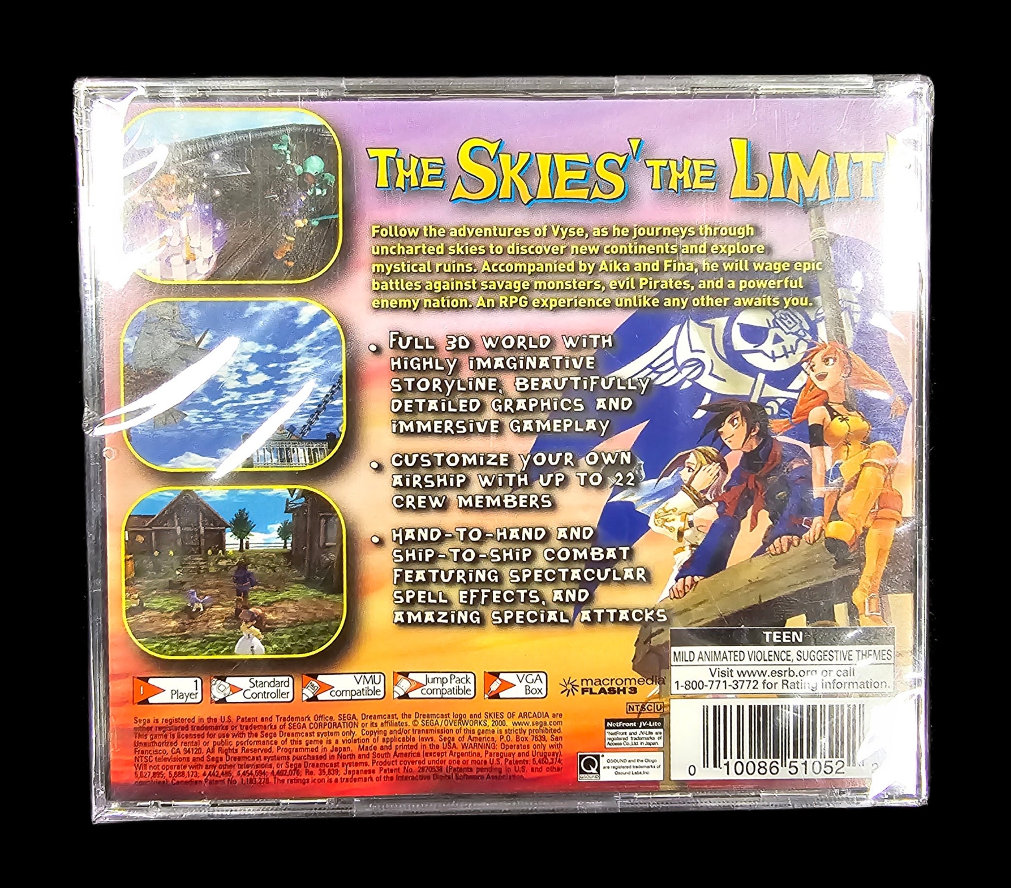 Skies of arcadia dreamcast d'occasion - Jeux vidéo - - page 2 Skies of arcadia dreamcast d'occasion - Jeux vidéo - - page 2