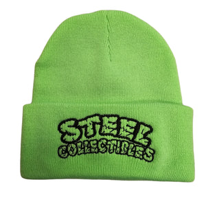 MERCH - STEEL COLLECTIBLES BEANIE (NEON GREEN)