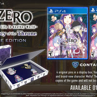 PS4 - RE:ZERO STARTING LIFE IN ANOTHER WORLD: THE PROPHECY OF THE THRONE [DAY ONE EDITION] [COMPLETE]