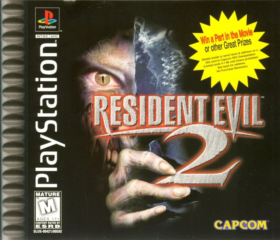 PLAYSTATION - Resident Evil 2 [CIB W/ REGISTRATION]