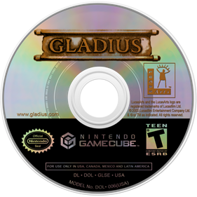 Gamecube - GLADIUS [DISC ONLY]