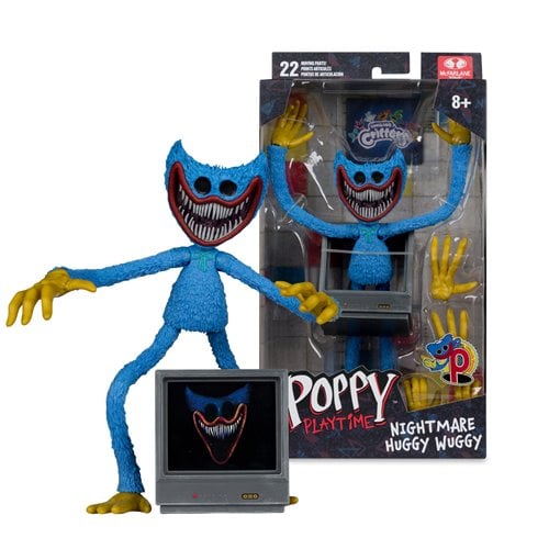 McFarlane Toys - Poppy Playtime Nightmare Huggy Wuggy (Wave 2) 7 Inch ...