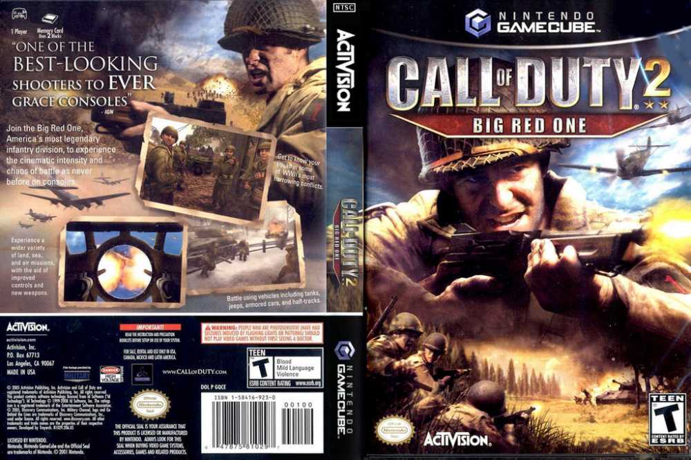 Call of shop duty 2 gamecube