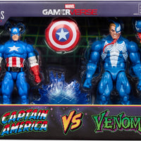 Marvel Legends Gamerverse - Captain America Vs Venom 2 pack
