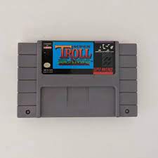 SNES - Super Troll Islands [STICKERS ON FRONT/BACK]
