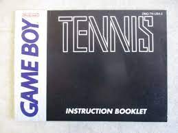 GB Manuals - Tennis