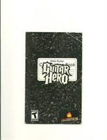 PS2 Manuals - Guitar Hero