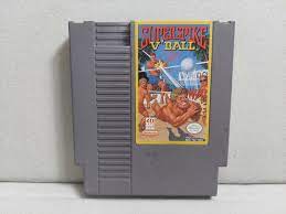 NES - Superspike V'Ball {STICKER ON FRONT LABEL}